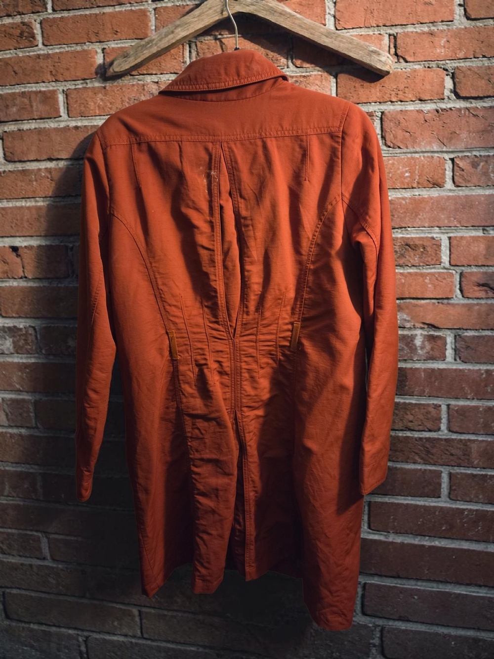 Merona Rust Orange Utility Jacket - Picture 2 of 3